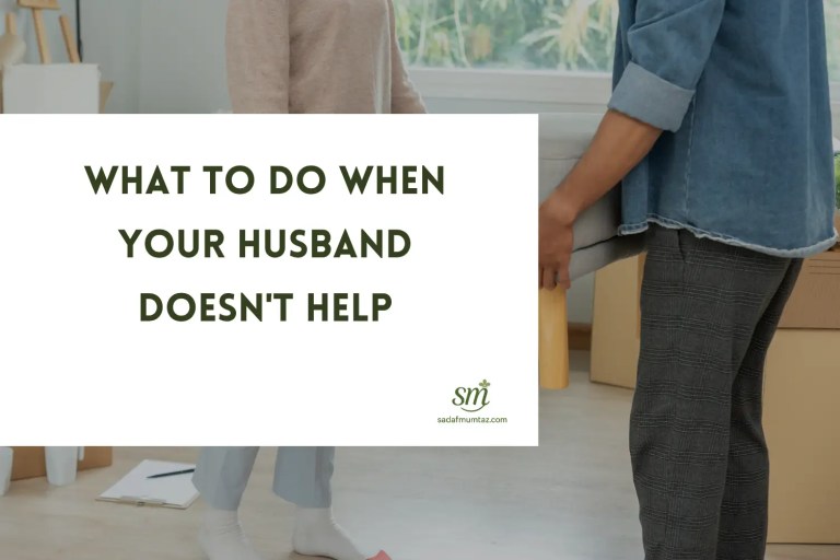 If your husband doesn't help with the kids or home, you may feel invisible. Learn 4 steps to shift the dynamic and inspire him to step up.