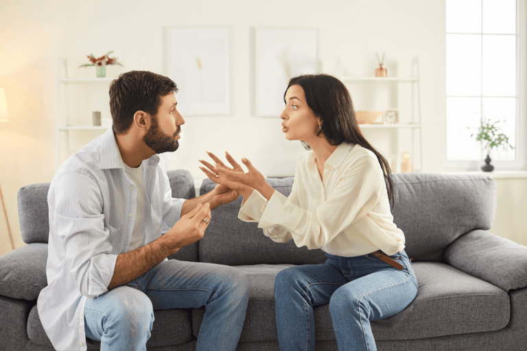 What to do when your husband yells or screams