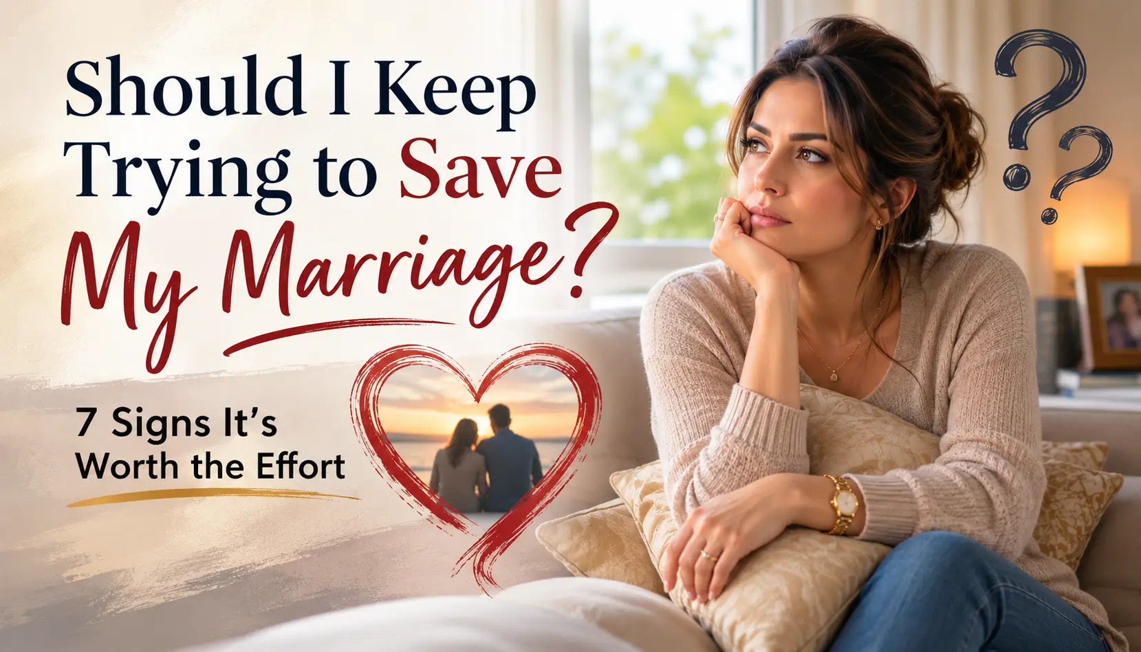 Is My Marriage Worth Saving? 7 Signs to Consider