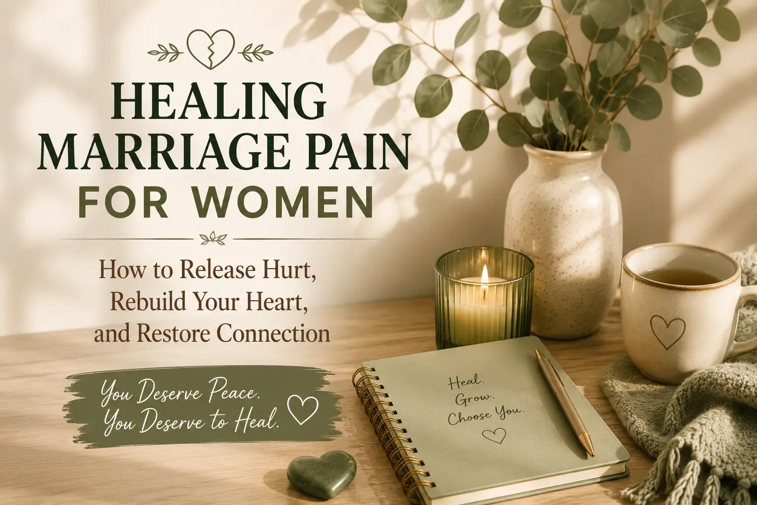 Healing marriage pain for women